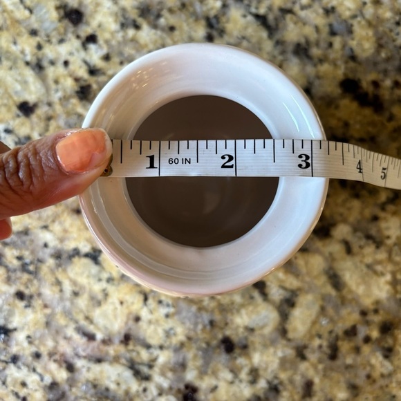 Rae Dunn by Magenta Ceramic Cream and Sugar in large letters 2 piece set NWOT - Picture 10 of 12